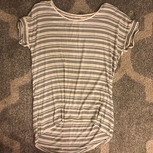 White striped t-shirt